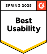 Best Usability — G2 Spring 2025